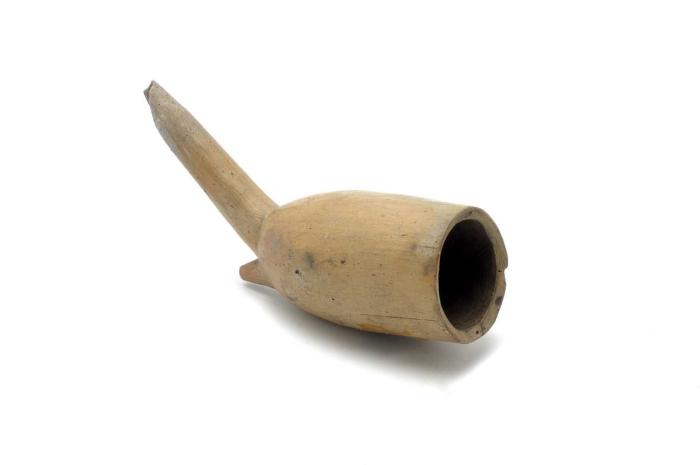 Pipe en bois.